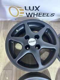 Диски литі легкосплавні 4/100r14 Titan VW Reno Opel