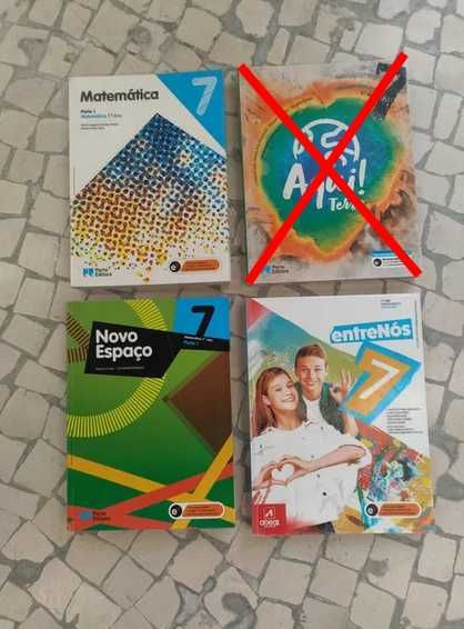 Manuais escolares 7*ano