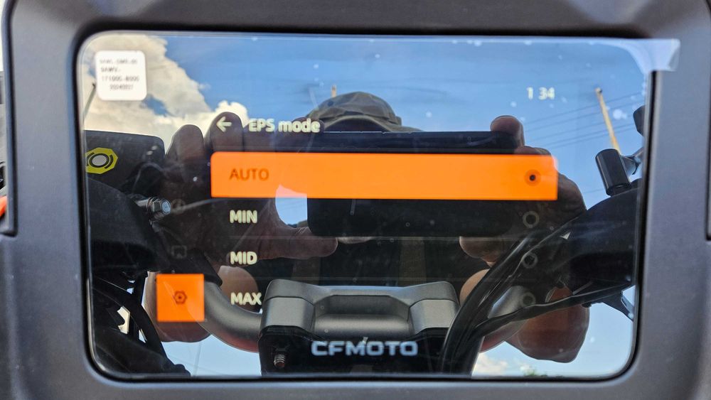 Nowość CFORCE 850 TOURING PREMIUM EPS T3b a. Gazowe Muddy od Ręki