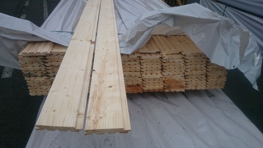 Podbitka dachowa suszona szlifowana gr. 19x146mm E SOFTLINE tanio!