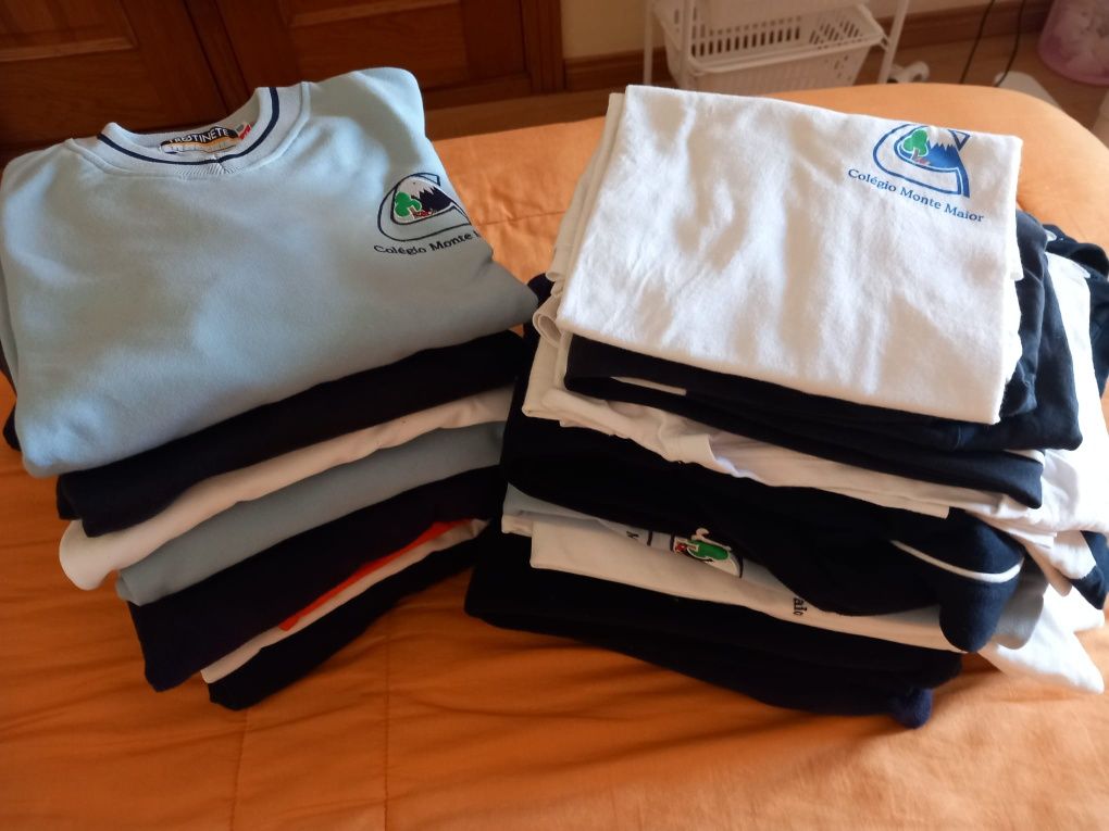 Pack de roupa escolar- preço baixo