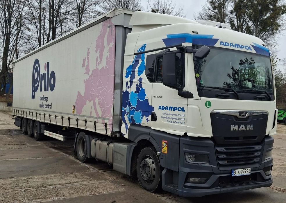 MAN TGX  MAN TGX 430KM 2022r i naczepą Kaessbohrer XS Maxima MEGA