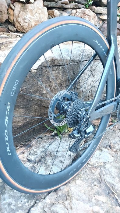 Rodas Dura.ace C50 carbono de disco