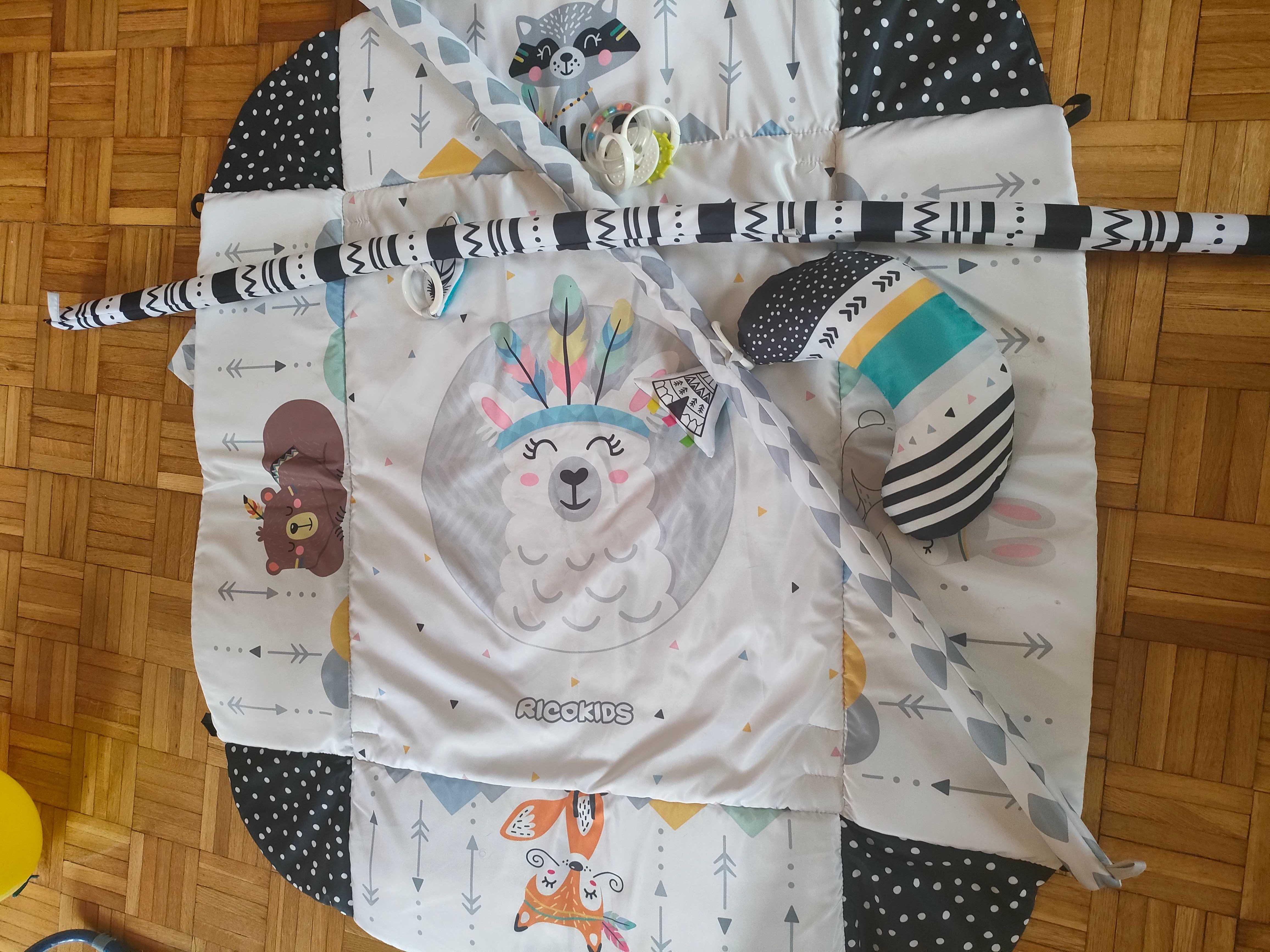 mata edukacyjna Ricokids boho, 110x100 cm