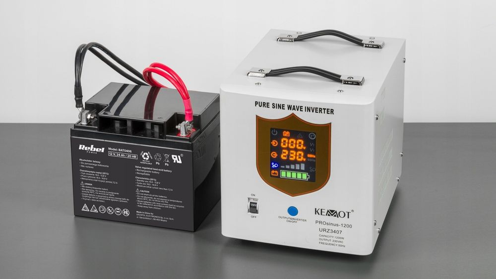 Гелевий акумулятор Rebel 12V 100Ah для джерел живлення ДБЖ