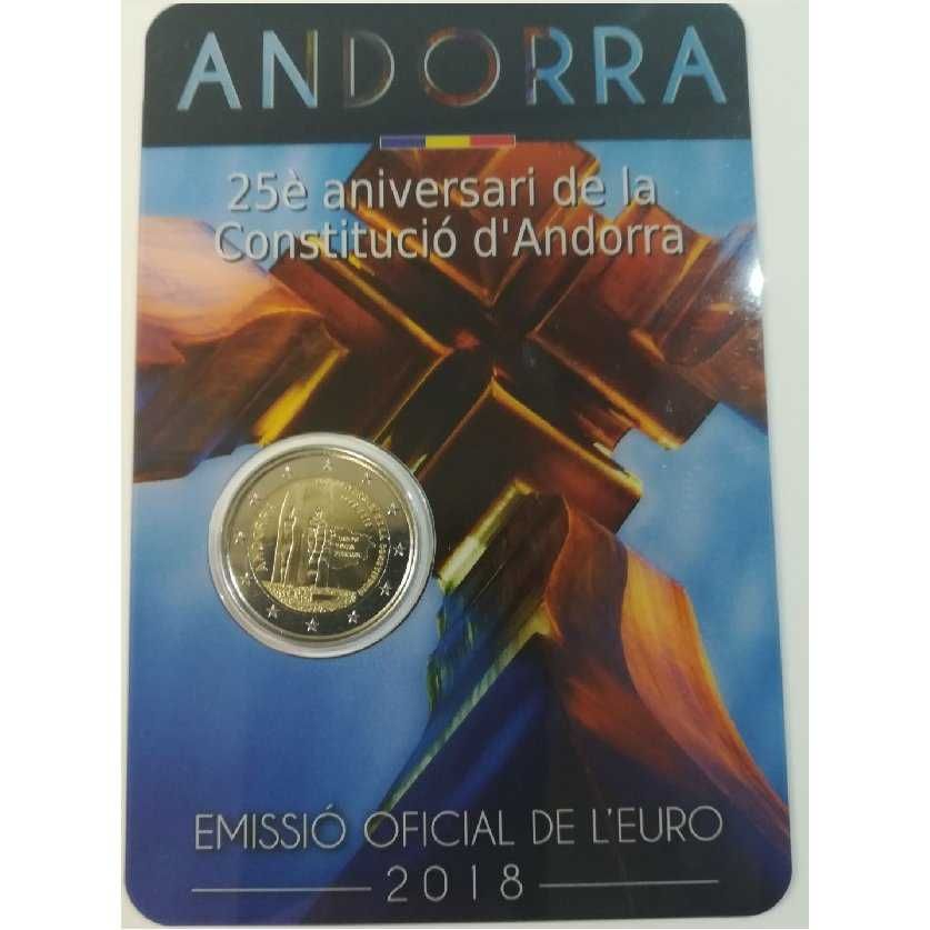 Moedas Comemorativas Andorra em Coincards