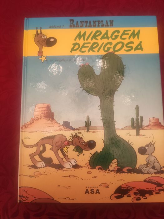 Livros Lucky Luke e Rantaplan