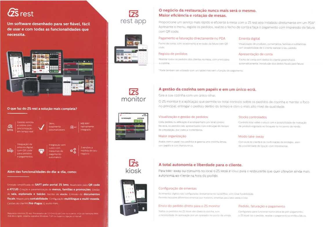 Software faturação cafes restaurante cabelereiros