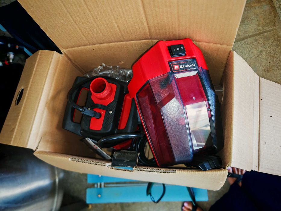 Bomba de Água Einhell GE-DP 18/25 Li-Solo- Nova