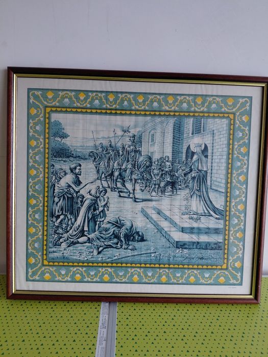 Quadro Rainha Santa Isabel