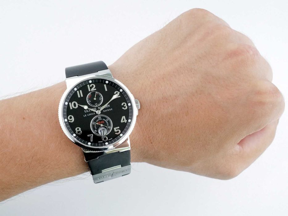 Ulysse Nardin Marine Chronometer 41mm Black Dial