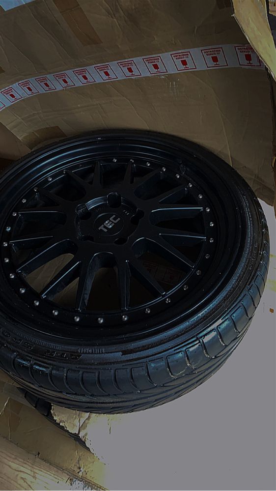 Felgi 19  8.5 j 5x120 jak nowe z oponami