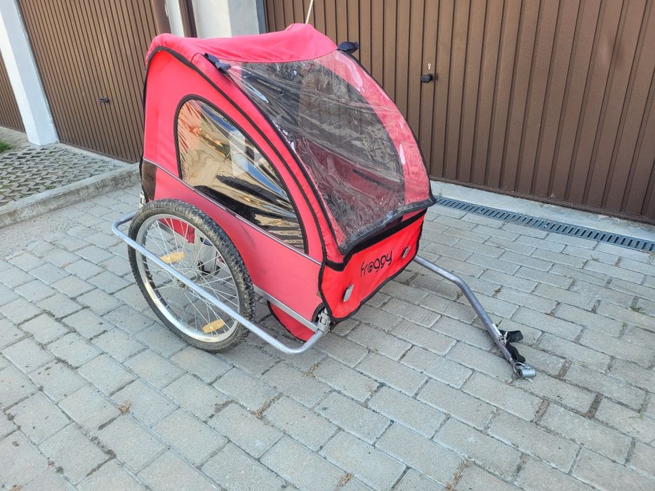 Przyczepa rowerowa dla dzieci froggy