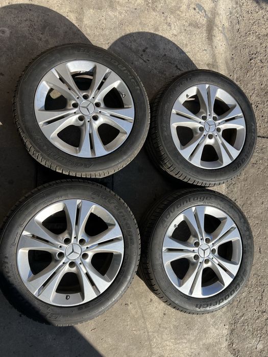 Alufelgi Mercedes w212 225/50/17 opony 2024r!