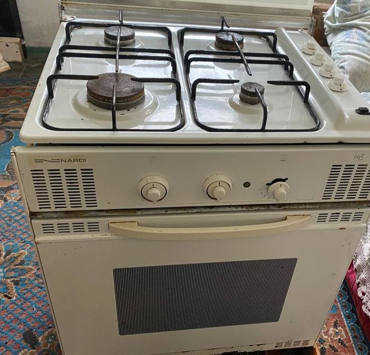 Газовая панель с электродуховкой