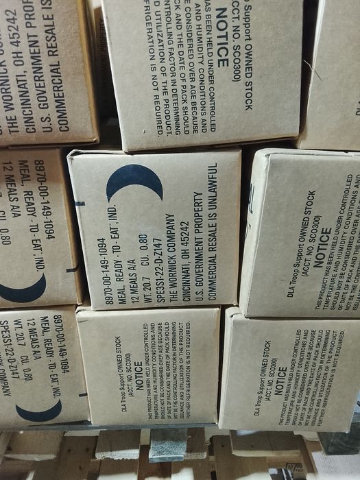 Mre rację pełne menu