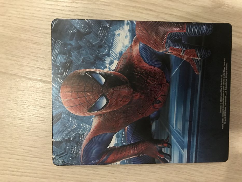 The Amazing Spider-Man em 3d steelbook bluray