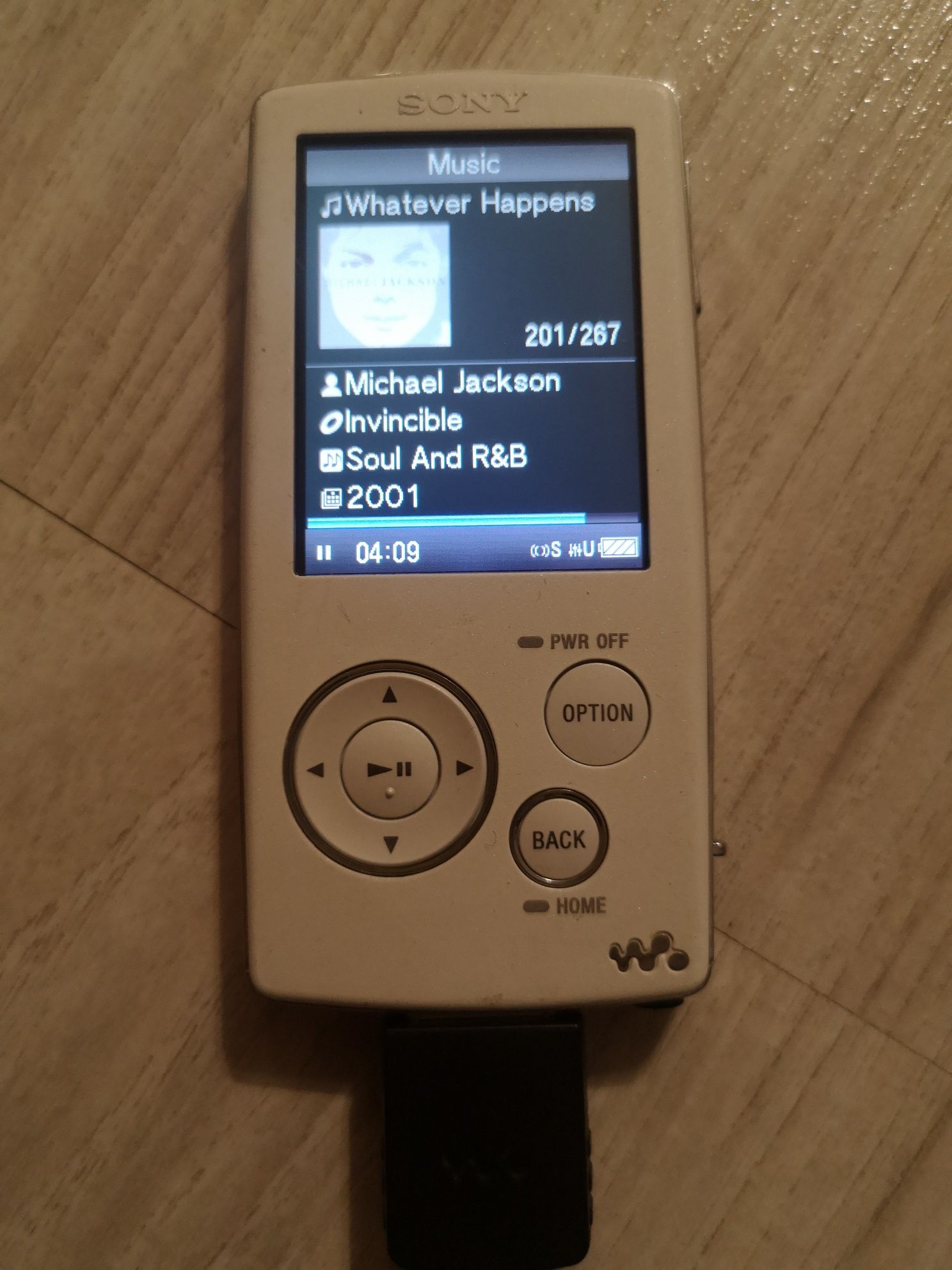 Sony nwz-a815 White