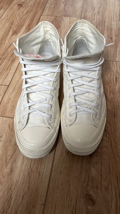 Високі шкіряні кеди Converse