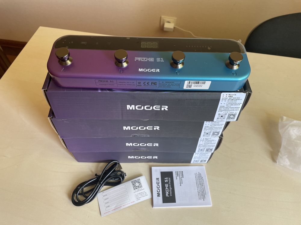 Новий гітарний процесор MOOER Prime S1 (150$)