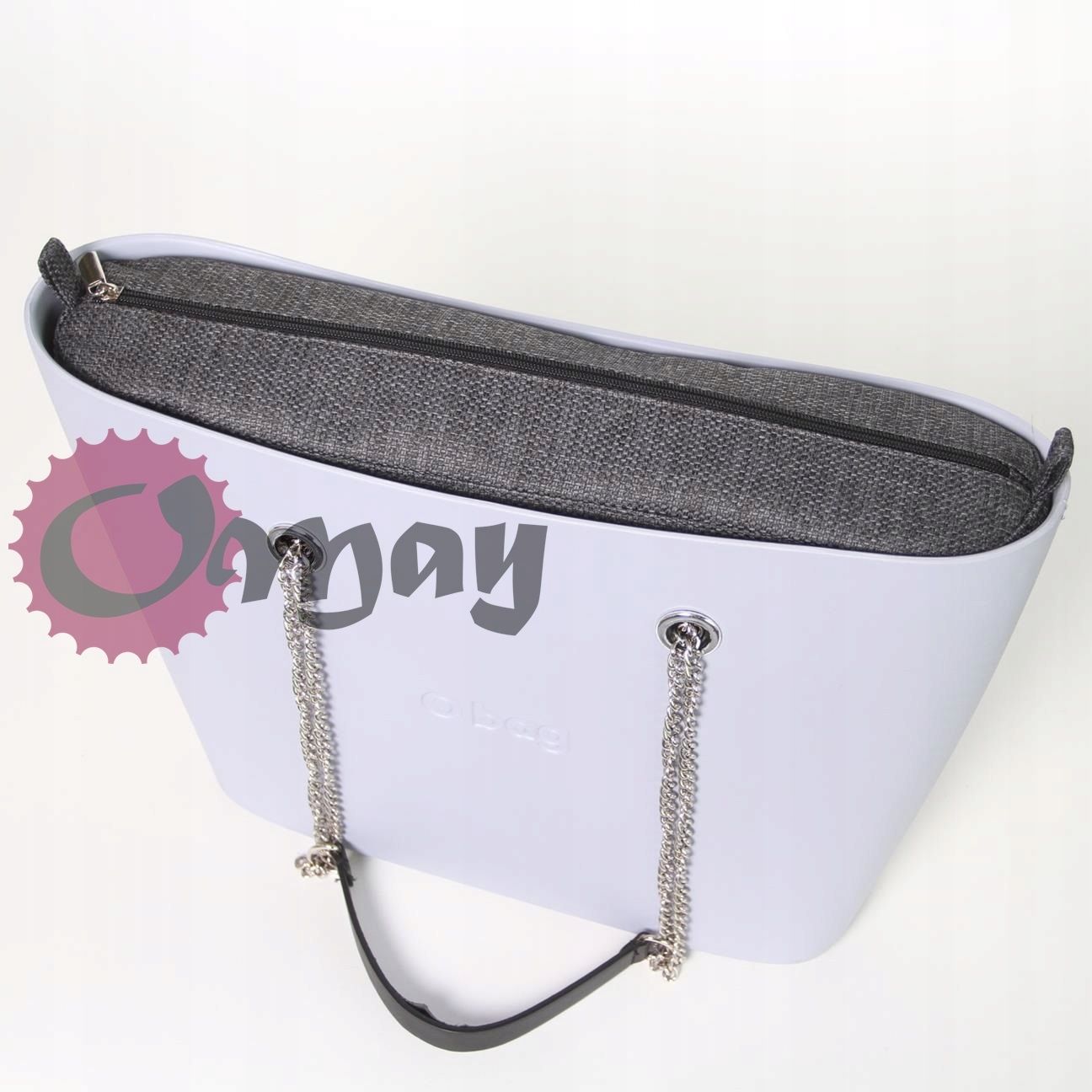 organizer OBAG URBAN grafitowa struktura 2 kieszenie VIP OMAY
