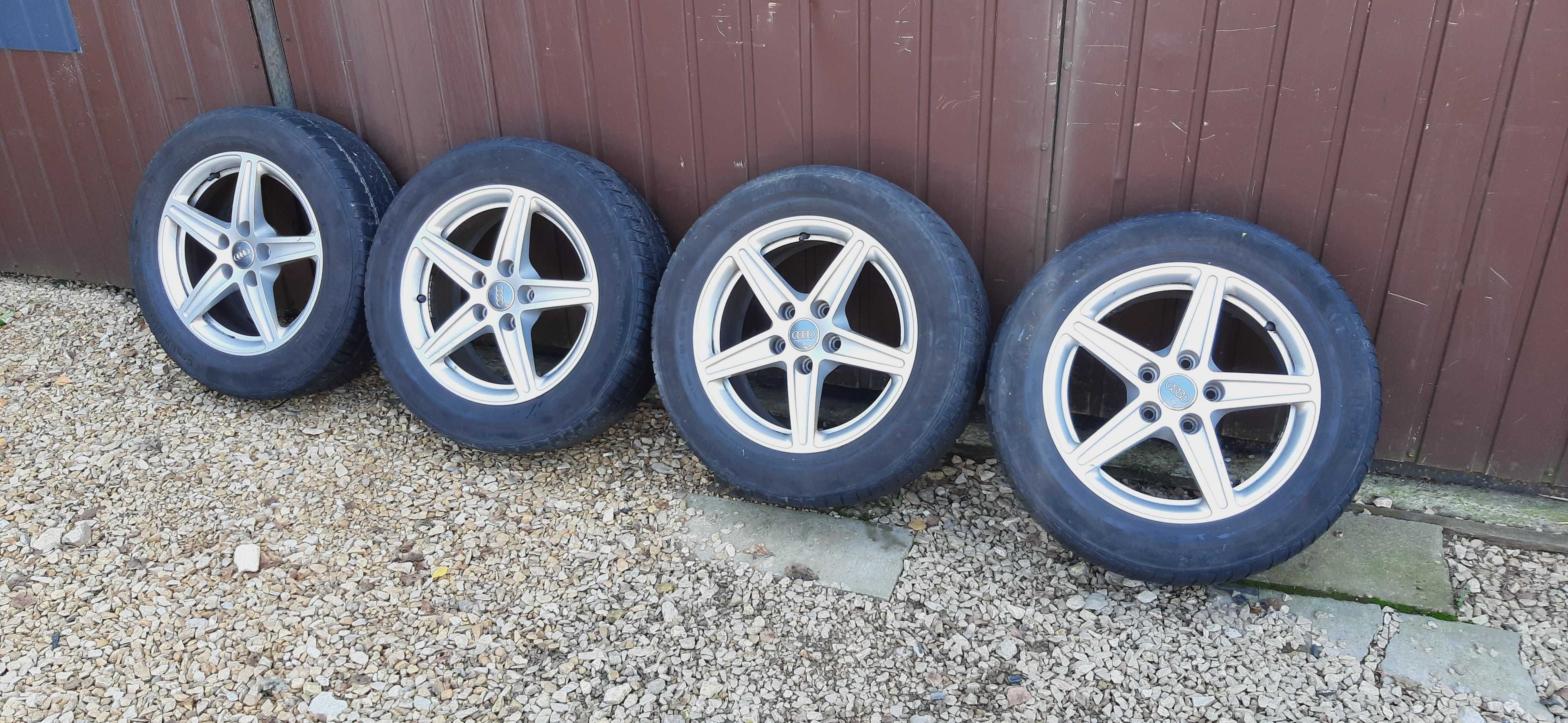 Koła 205/60 R16 5x112 Alufelgi + opony zimowe Audi A3 A4