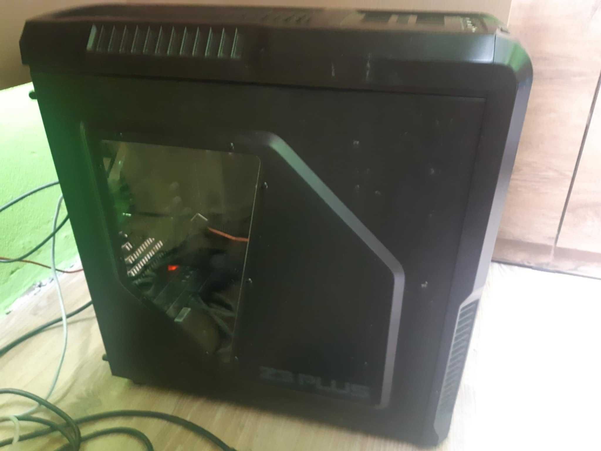 Komputer gamingowy (1050Ti 4GB / i5 7600-k 3,8 GHz / 500 GB SSD/600 W)