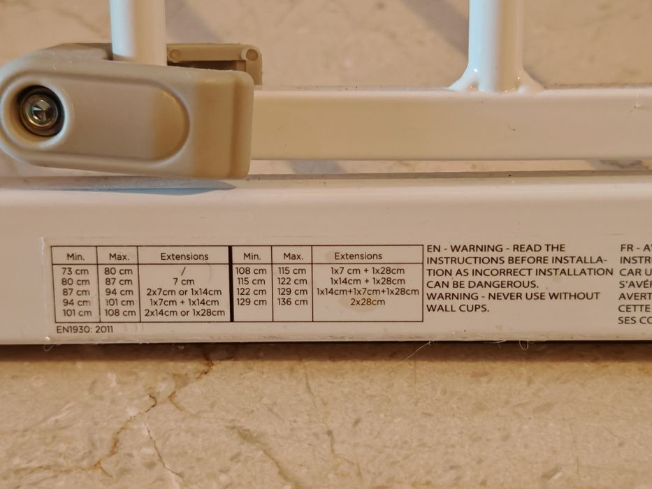 Proteção para escadas