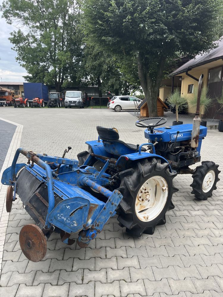 Traktorek iseki tx1500 4x4 glebogryzarka silnik mitsubishi