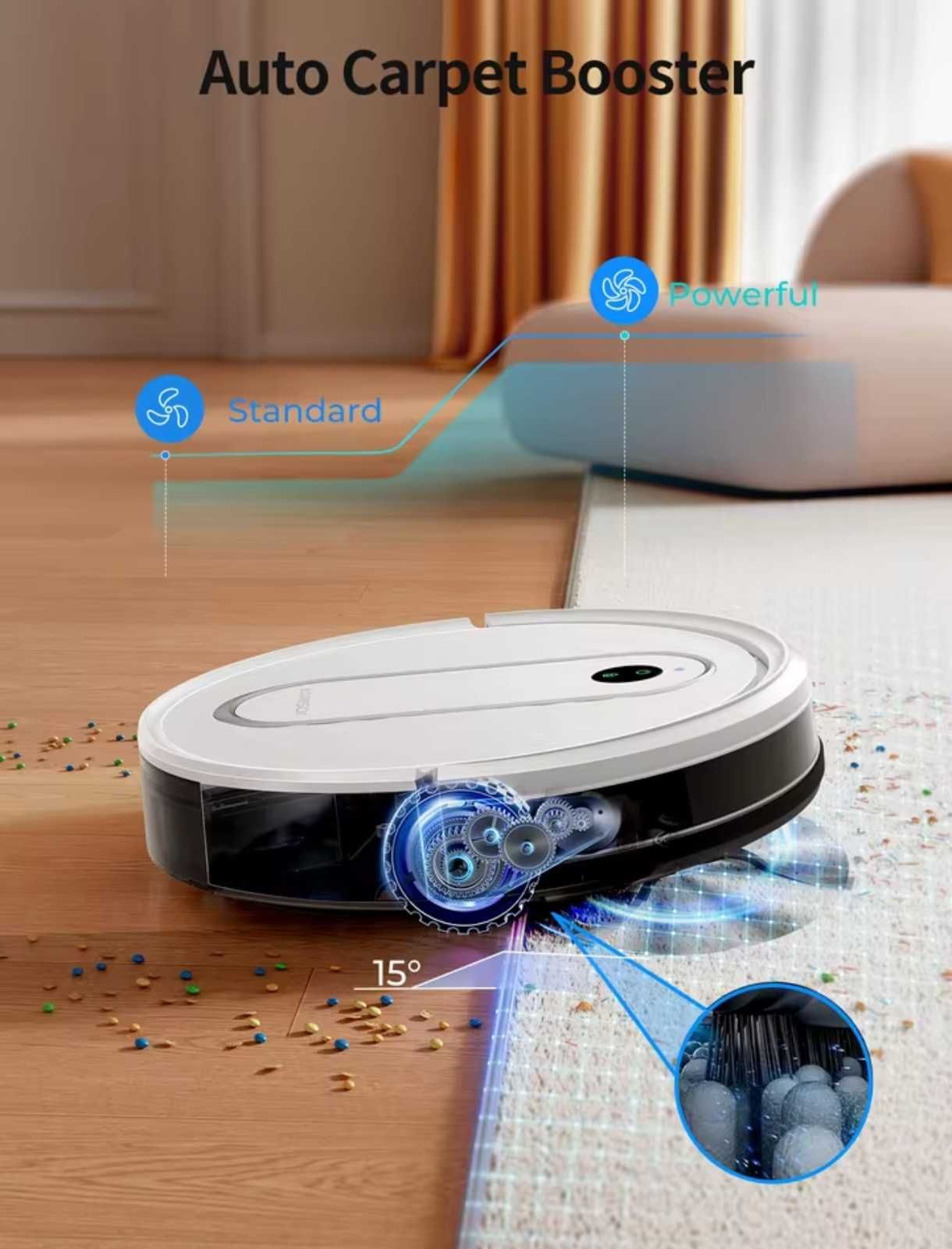 Robot odkurzacz Laresar P10 nowy model, mopowanie (nie iRobot) prezent