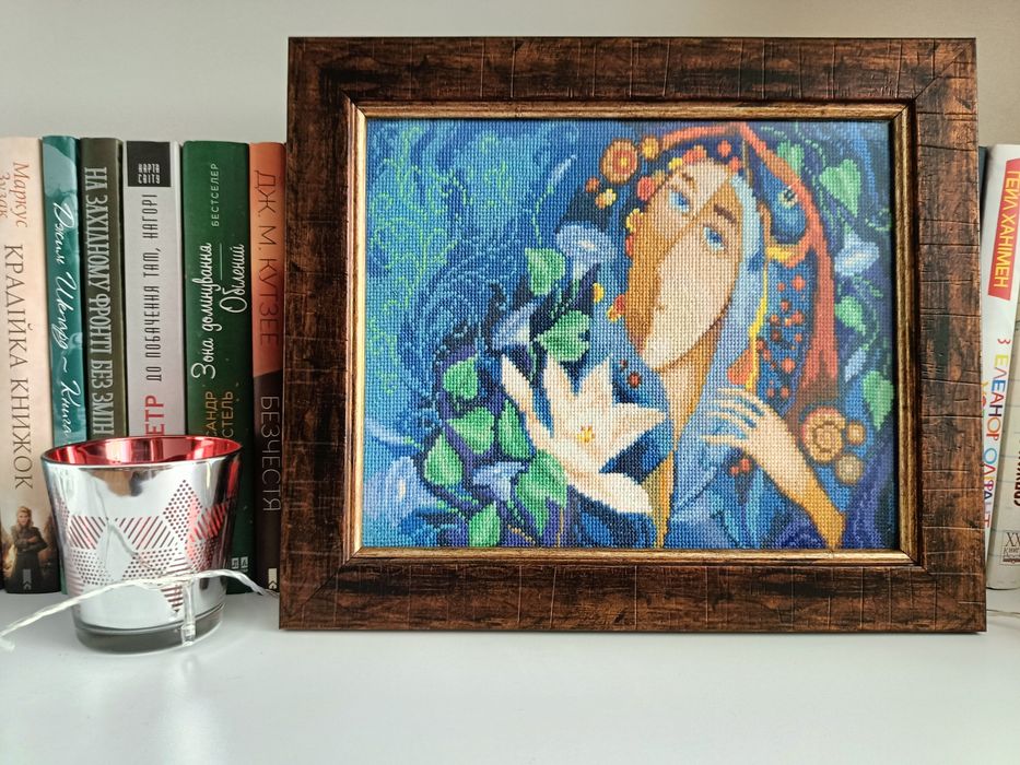 Вишита картина "Квіткова магія"