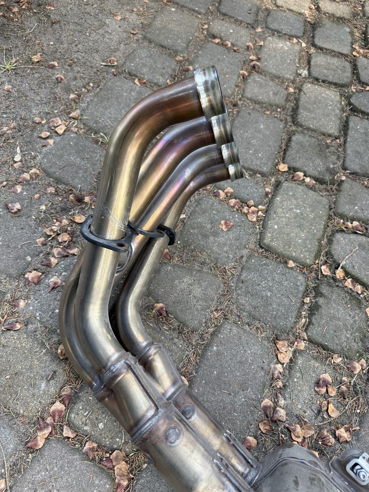 Kolektor wydechowy + katalizator  yamaha r6 rj15