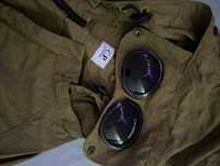 Kurtka CP Company Goggle Jacket - rozmiar L - kolor khaki - 700 zt