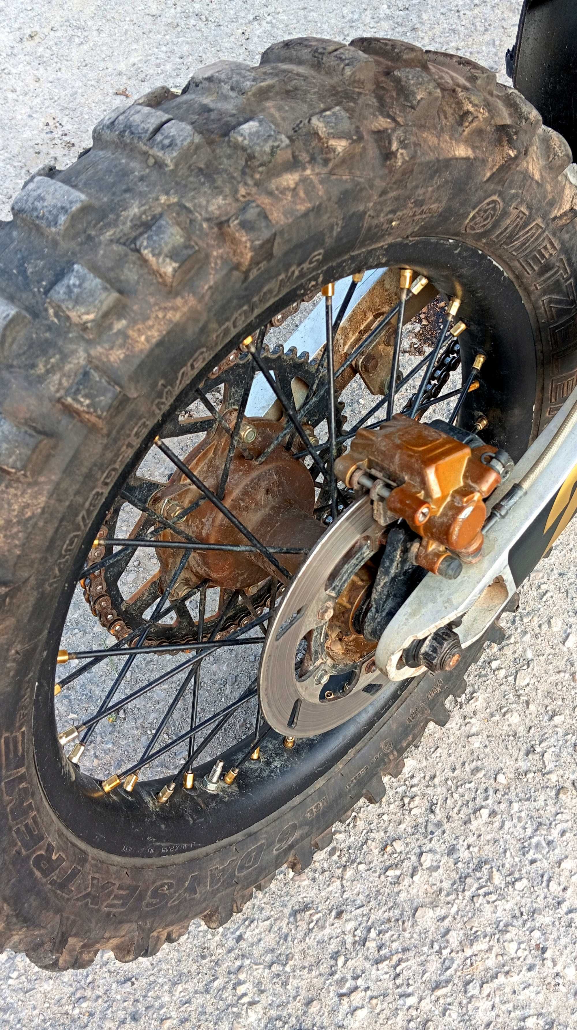 Troco Gasgas EC250 Chave Bateria e ventoinha
