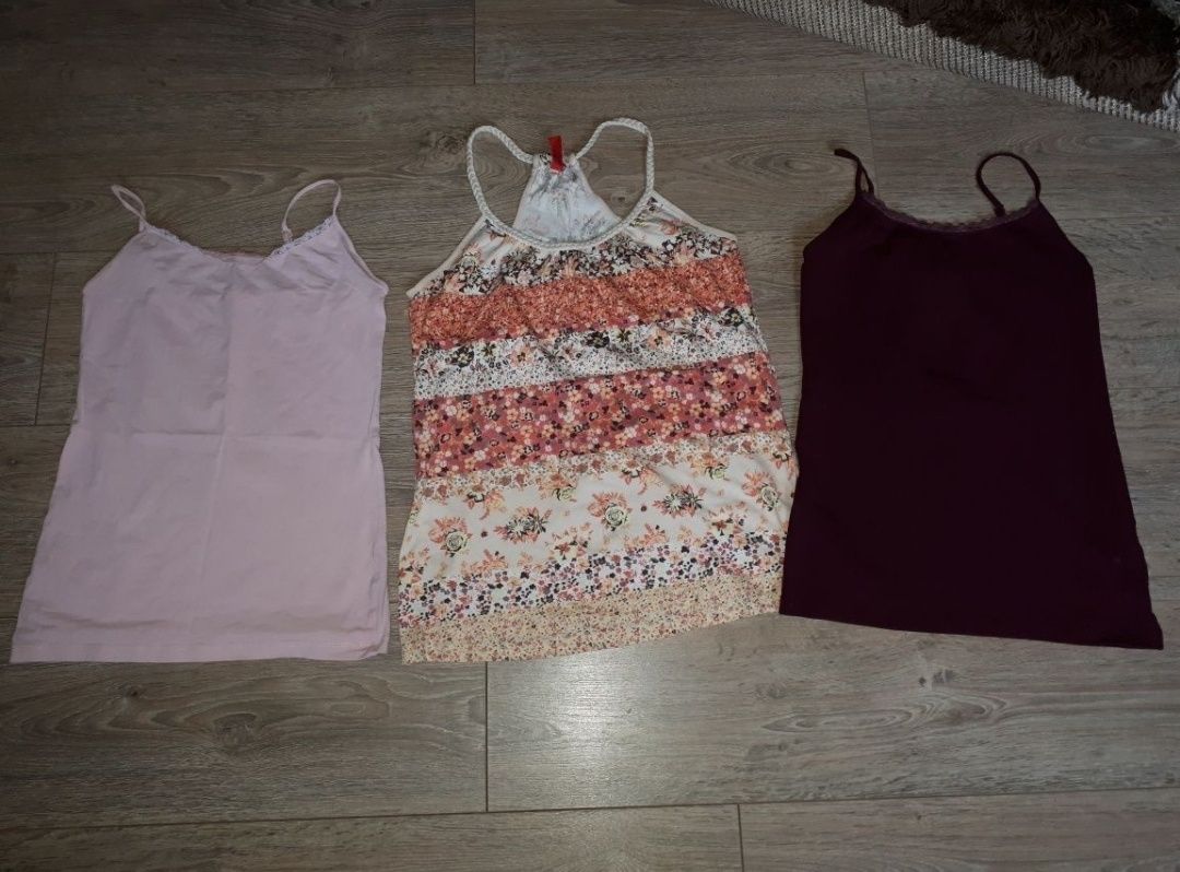 Zestaw koszulek koszulka bluzka sinsay h&m
