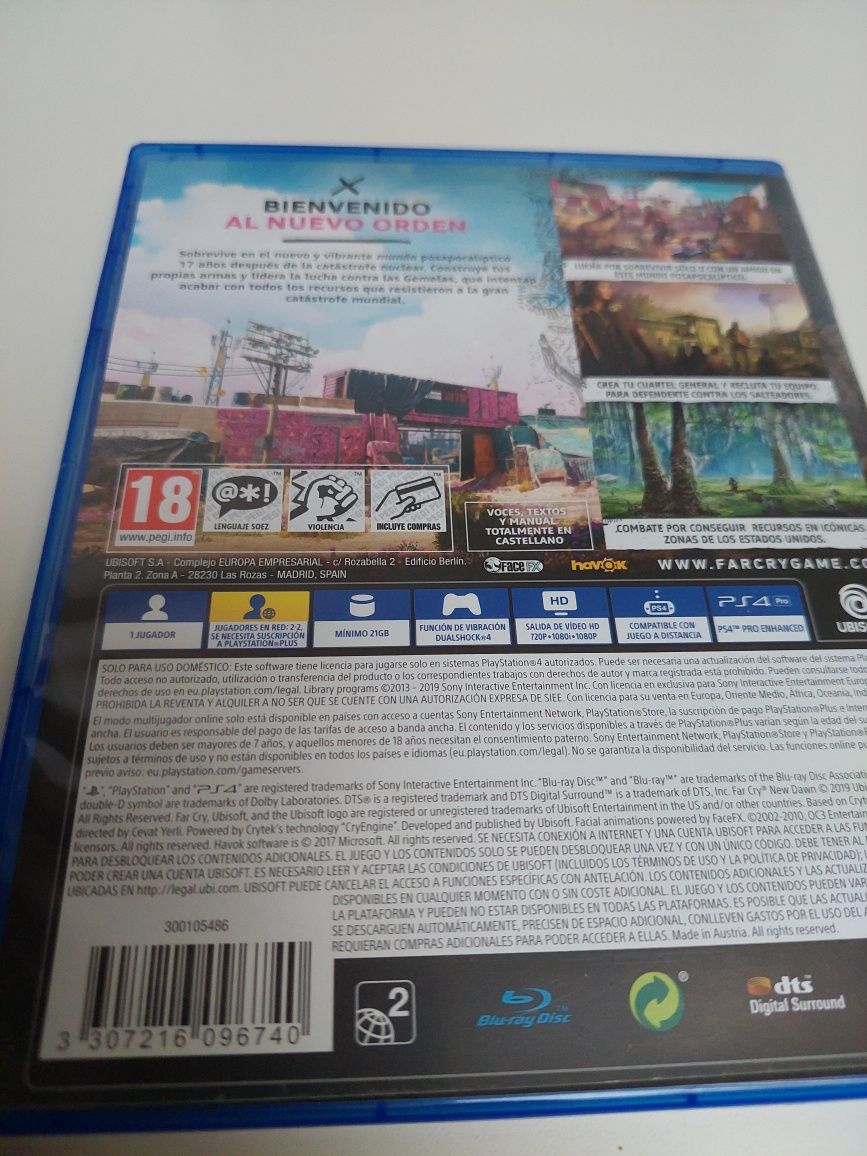 FARCRY New Dawn PS4