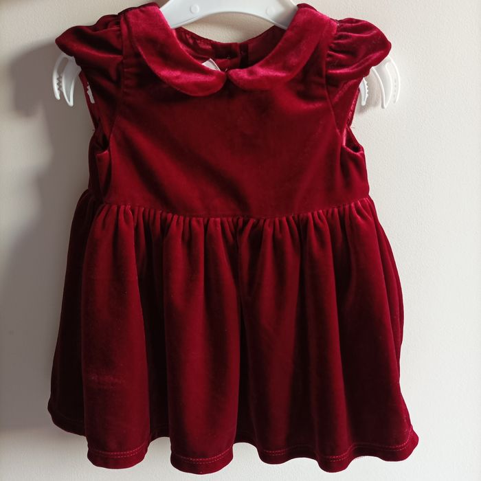 H&M nowa czerwona sukienka niemowlęca rozmiar 68