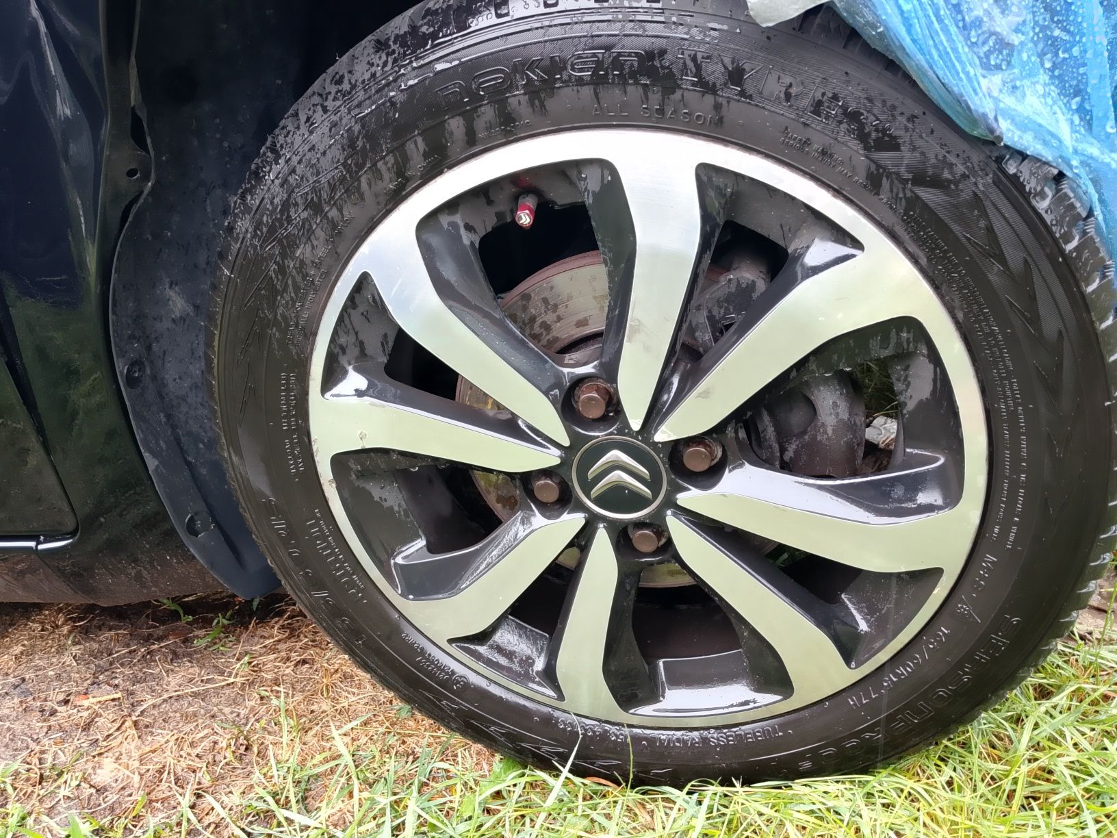 Alufelgi 15' 4x108 z oponami Citroen C1