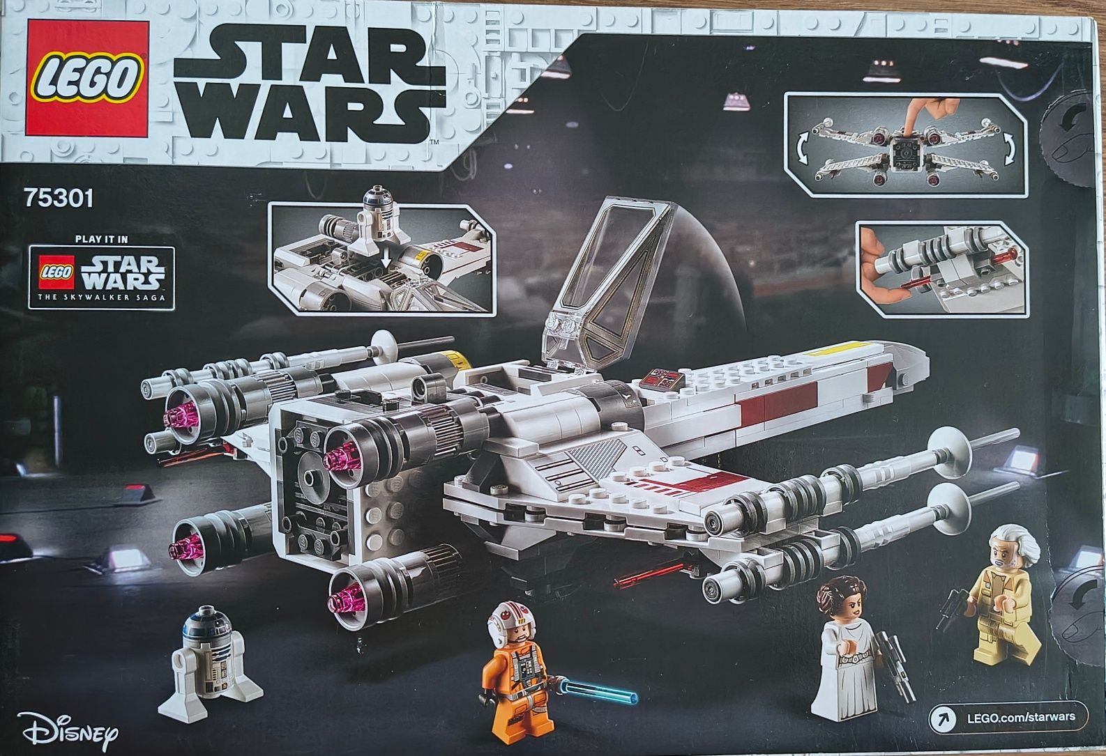 LEGO 75301 Myśliwiec X-Wing Luke`a Skywalkera