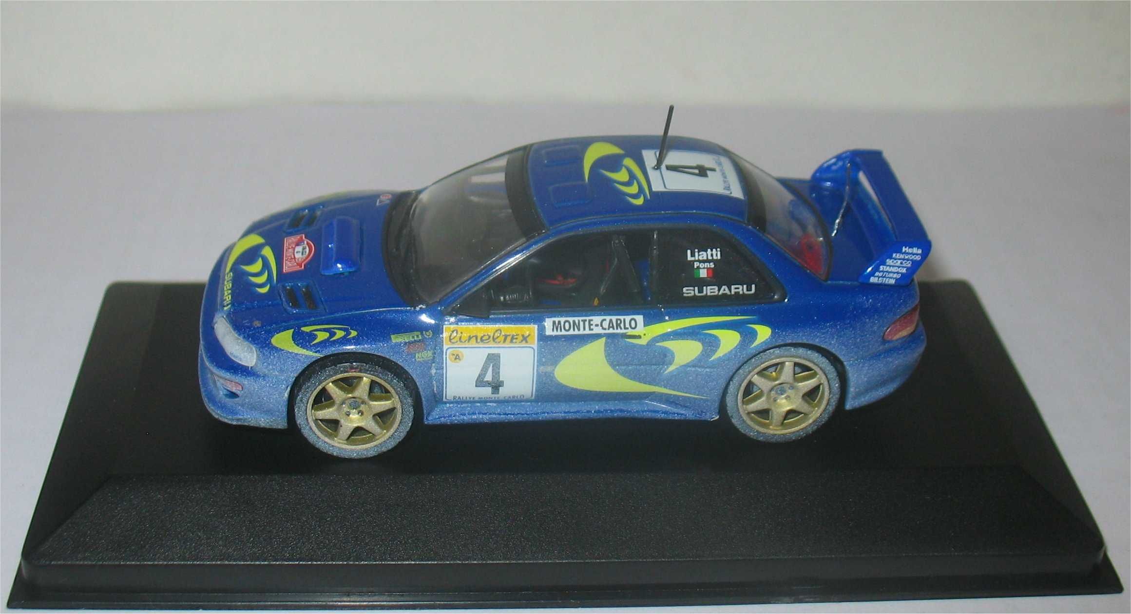 Altaya/Ixo- Subaru Impreza WRC-Vencedor Monte Carlo 1997- Piero Liatti