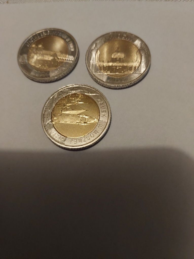Sprzedam zestaw 9 monet okolicznościowych 5 zł