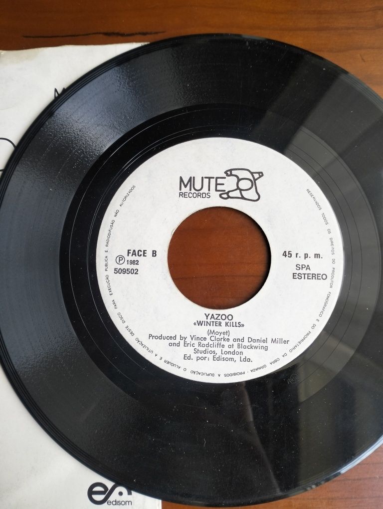 Disco de vinil single Yazoo