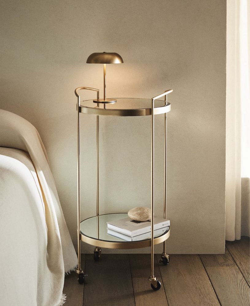 Mesinha Metálica Zara Home NOVO