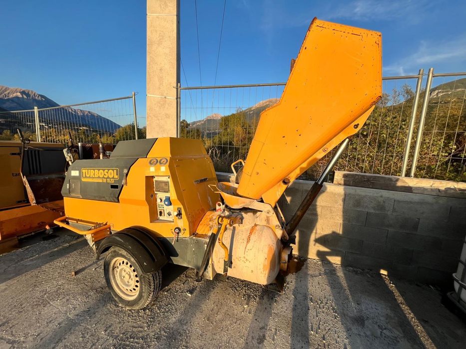 Maquina de betonilha turbosol