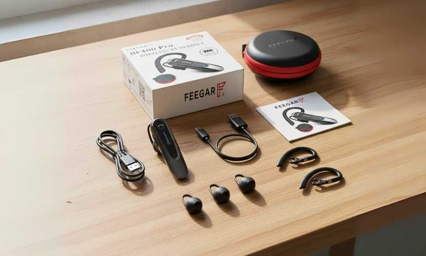 Słuchawka Feegar BF400 Bluetooth bezprzewodowa do telefonu biura auta