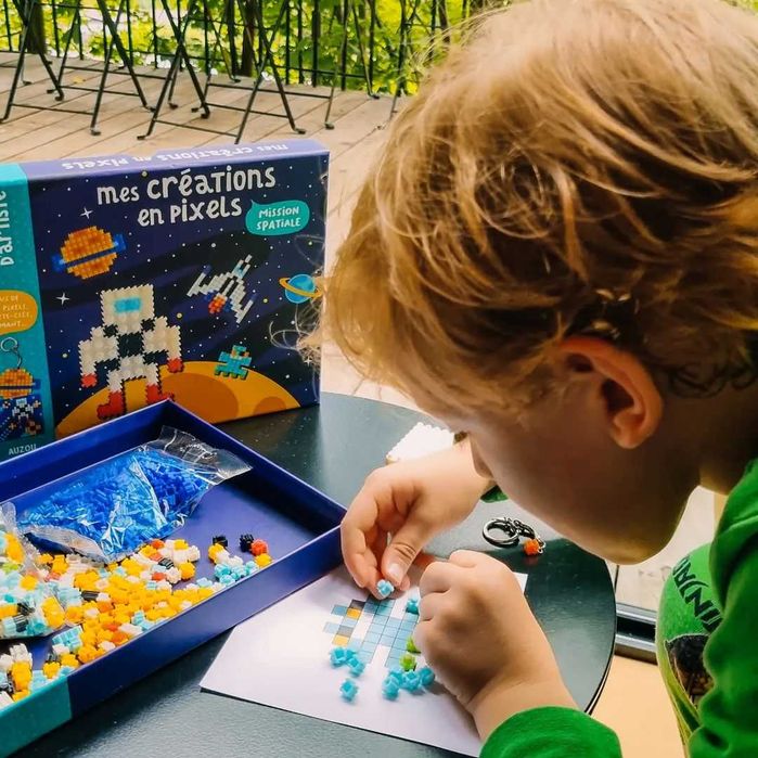 Auzou Піксильне малювання Пиксельное рисование Космос