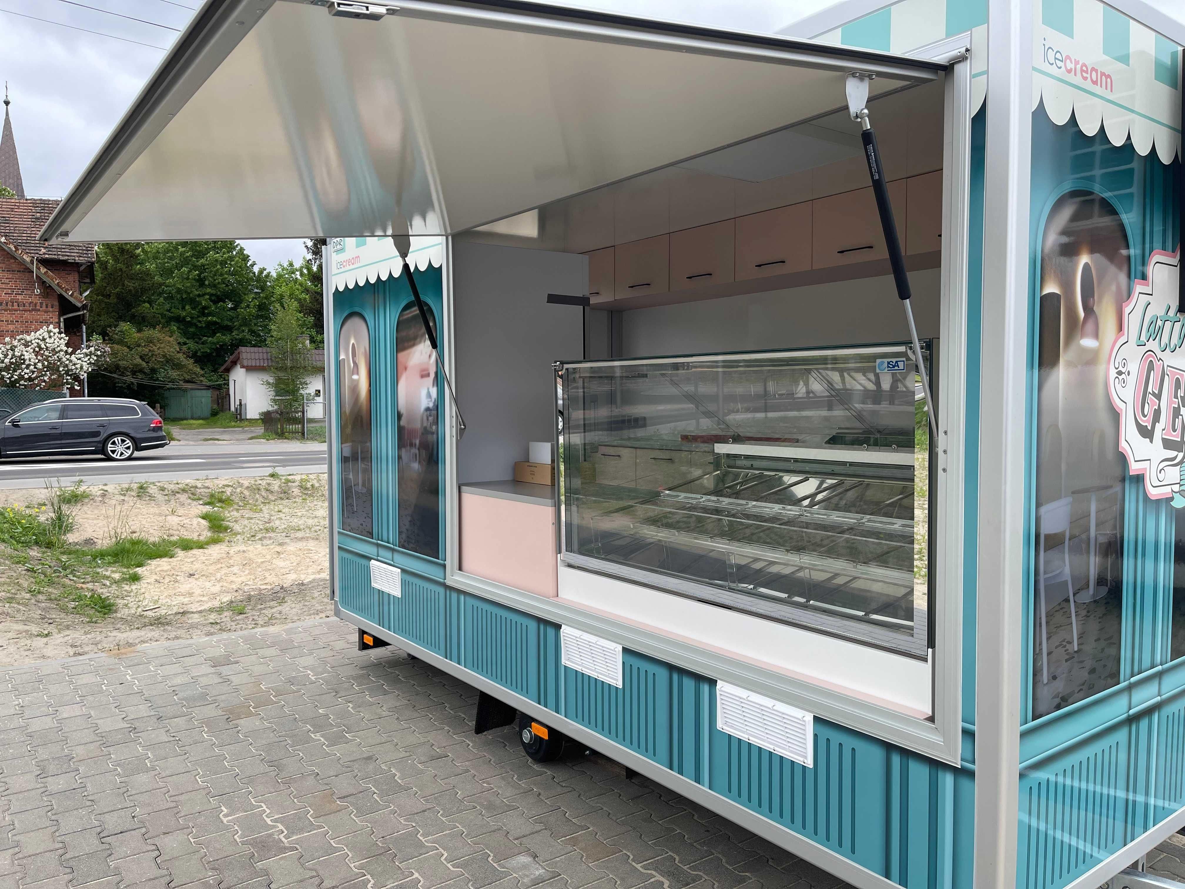 Przyczepa gastronomiczna LODY FOODTRUCK