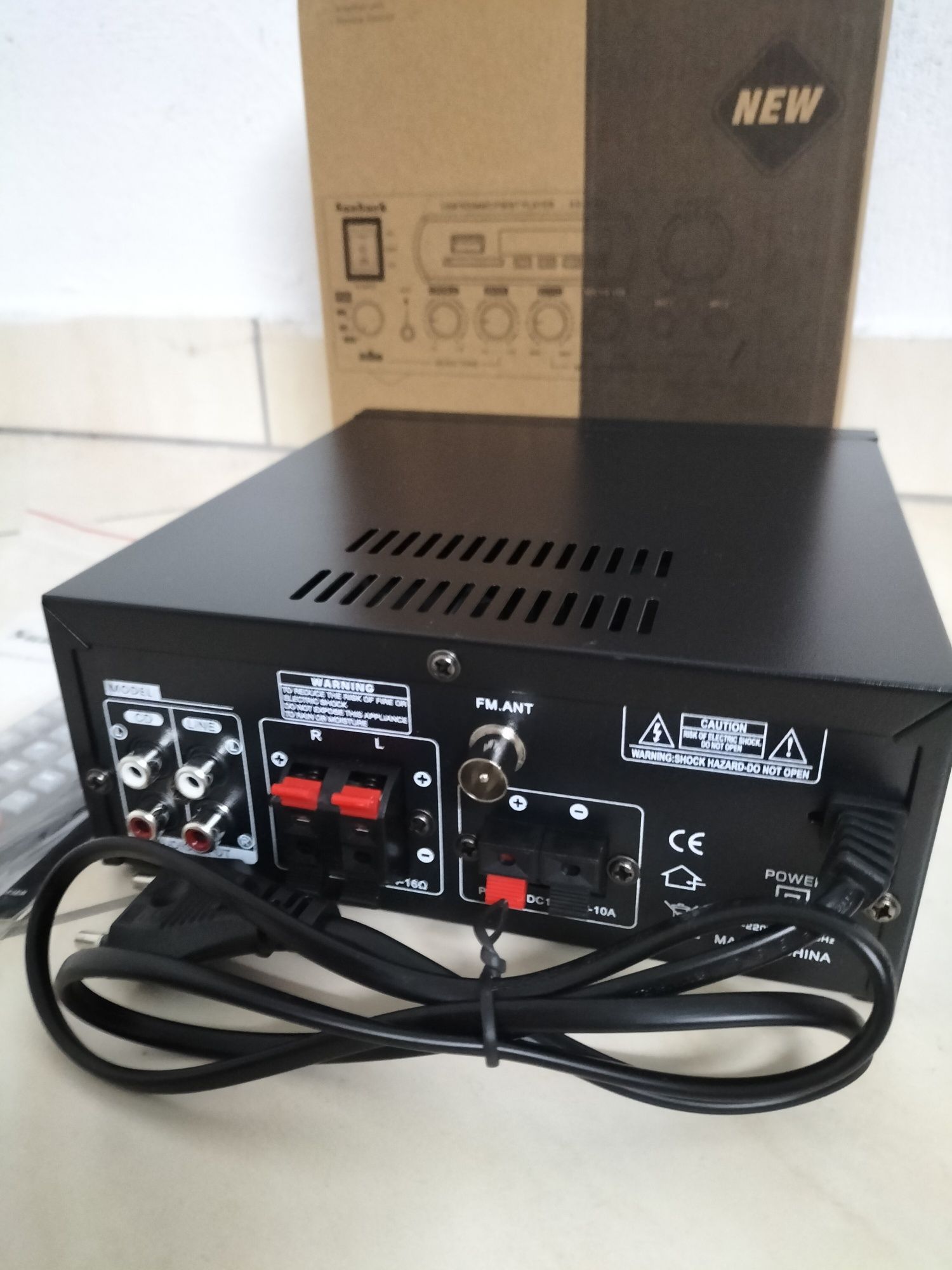 Amplituner/wzmacniacz bluetooth/USB/ad 2 x 55 watt jak nowy
