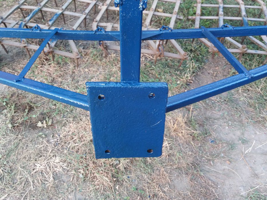 Сцепка борін до мототрактора мінітрактора одноточкова ширина 2м