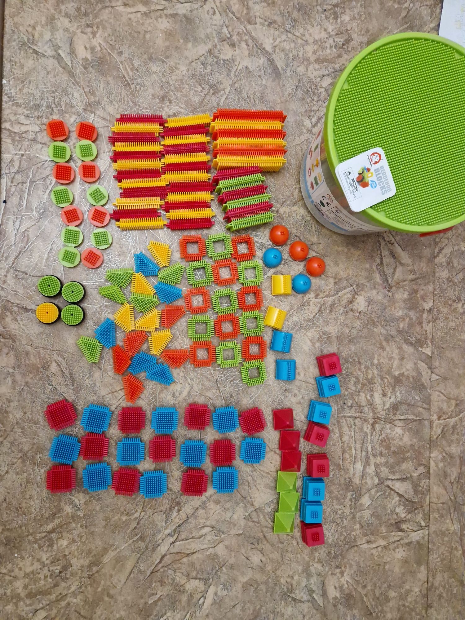 Конструктор Їжачок Bristle Blocks